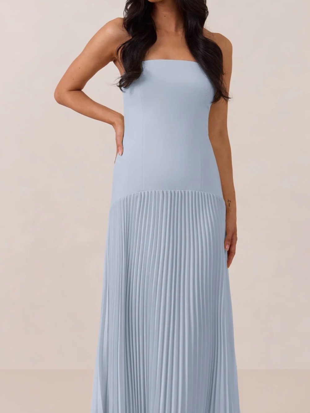 Park & Fifth Daphne Dress in Light Blue